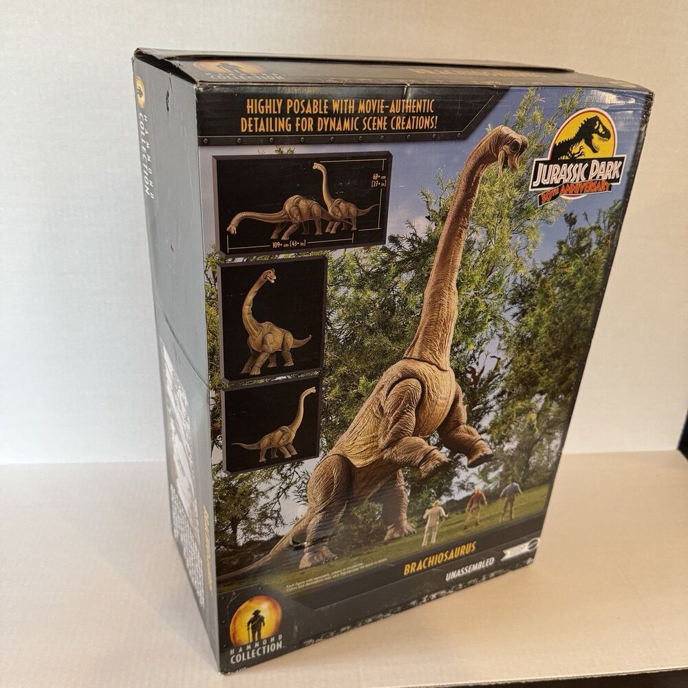 Mattel Jurassic World Hammond Collection Brachiosaurus Sealed Box
